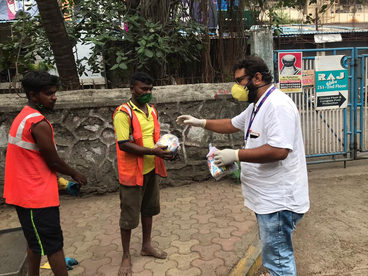 Food distribution seva